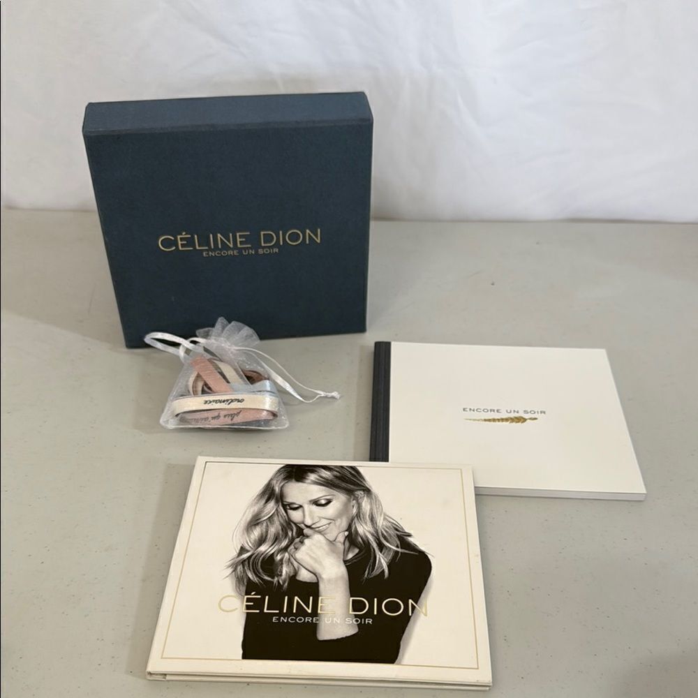 Limited edition deluxe set Celine Dion Encore un soir CD